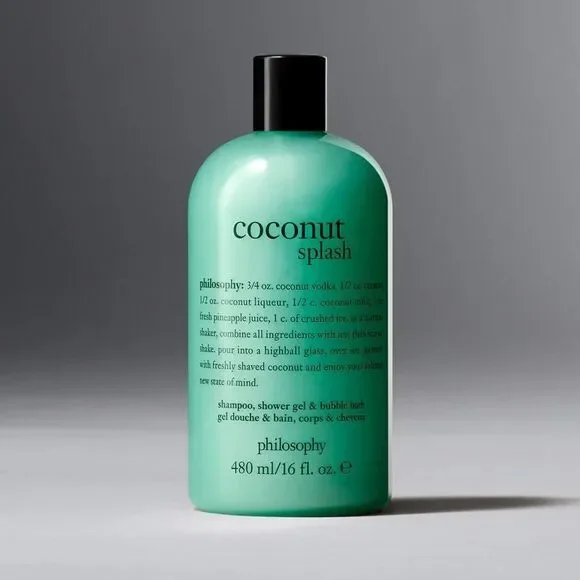 Philosophy‎ Coconut Splash Shower Gel 16oz Body Care Self Care SPA Aromatherapy - Picture 1 of 4